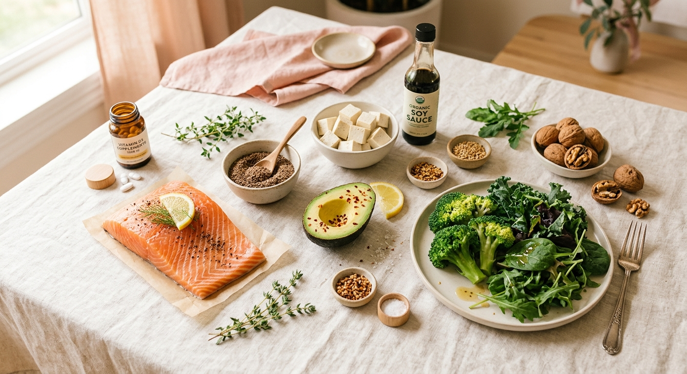 Продукты для гормонального баланса у женщин в период менопаузы